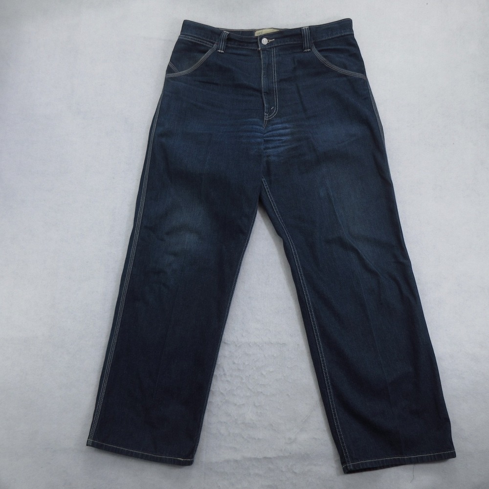 Levi's Men's Jeans W36 L32 Straight Dark Wash Blue